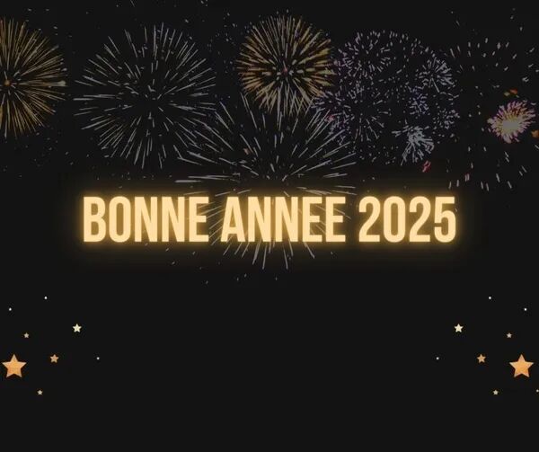 Bonne année 2025